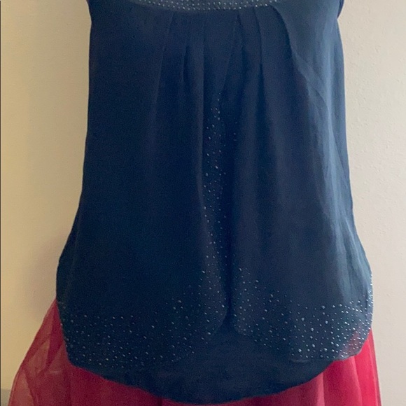 Silky Blinged Tank - Picture 3 of 7